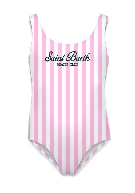 Costume intero con stampa SAINT BARTH | CARA001 CARA03758H SB BEACH STRIPES V21